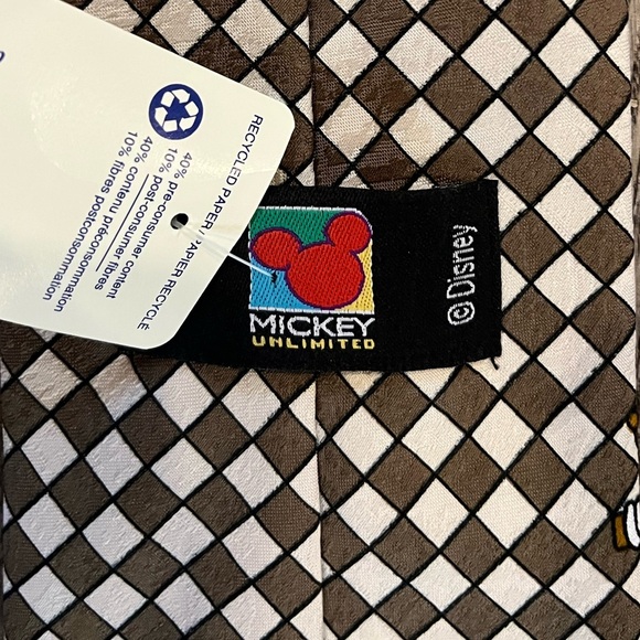 Vintage Disney Drive-In Boys Tie – Mickey, Minnie, Goofy – NWT – Sears" - Picture 6 of 7